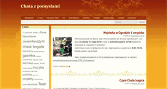 Desktop Screenshot of chatazpomyslami.org