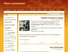 Tablet Screenshot of chatazpomyslami.org